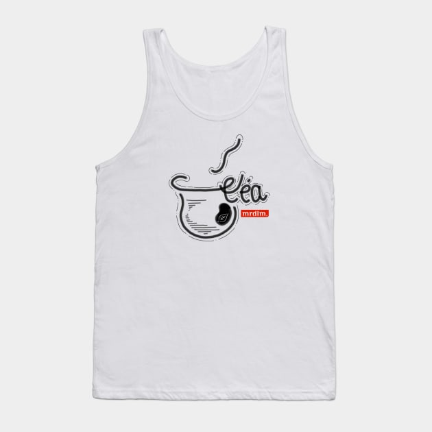 Tea time sketch Tank Top by Andeust